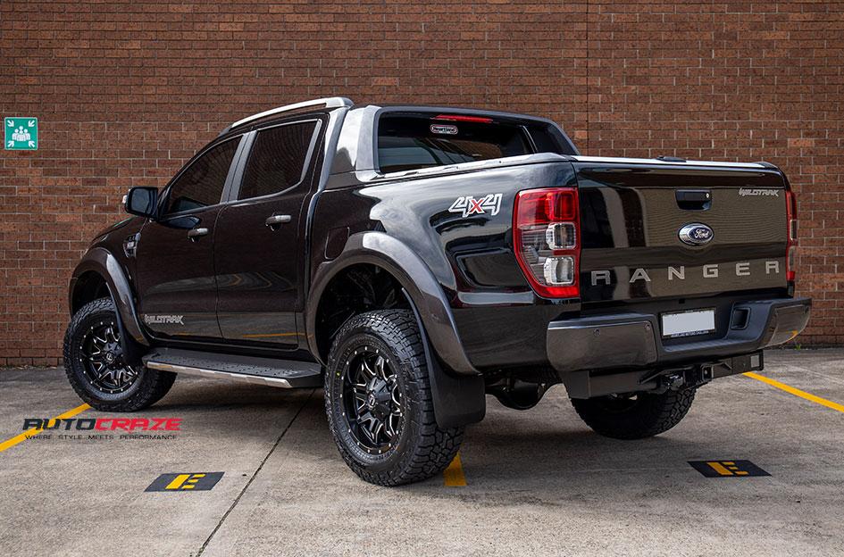 FORD RANGER LETHAL GLOSS BLACK MILLED ACCENTS